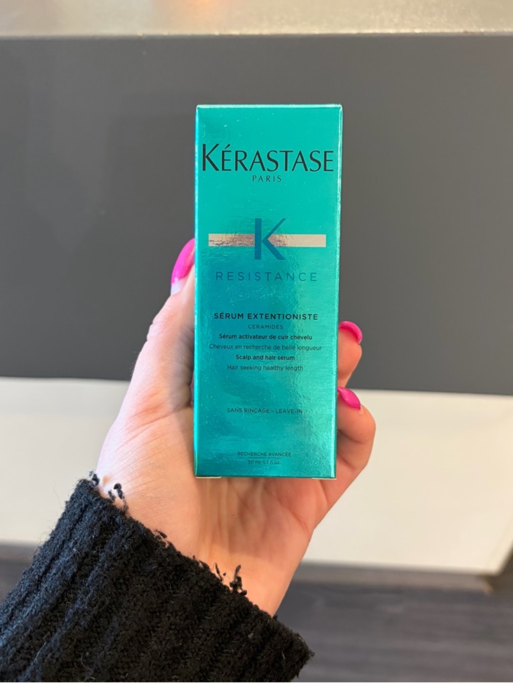 Kérastase Resistance Sérum Extentioniste - Turquoise & Pink Accents